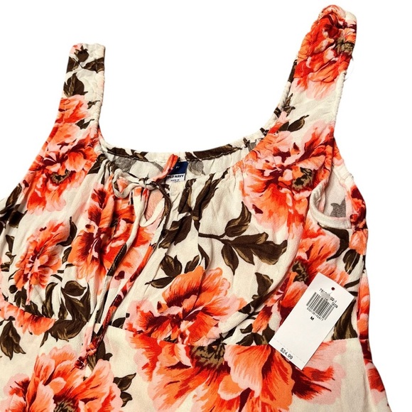 Old Navy Tie Front Crepe Top Size M - Picture 11 of 13